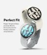 Ringke Tempered Glass Compatible with Bezel Styling for Samsung Galaxy Watch 6 (44mm) [4 Pack]  - R9 Fashion