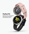 Air Sports + Bezel Styling Combo Case Designed for Galaxy Watch Active 2 44mm - Matte Clear   30 For Discount