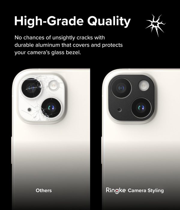 iPhone 15 Plus, iPhone 15 | Camera Styling - Black Online Sale