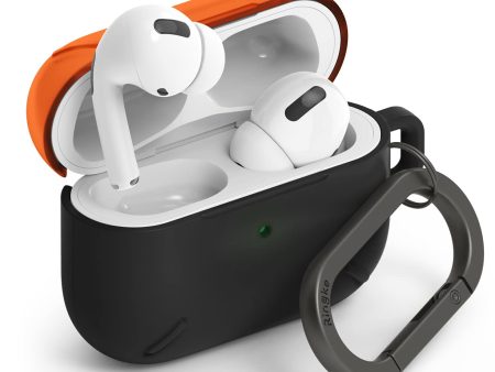 Apple AirPods Pro | Layered case - Orange & Black For Discount