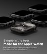 Apple Watch Series 10 42mm Case Bezel Styling 42-12 (ST) - Graphite For Discount