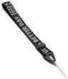 Ringke Hand Strap | Wrist Lanyard String Pattern Strap  - Ticket Band 2 Black Supply