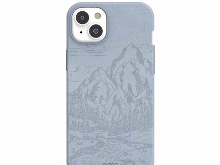 Powder Blue Rockies iPhone 14 Plus Case Online now