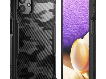 Samsung Galaxy A32 5G Back Cover Case | Fusion X Design - Camo Black Cheap