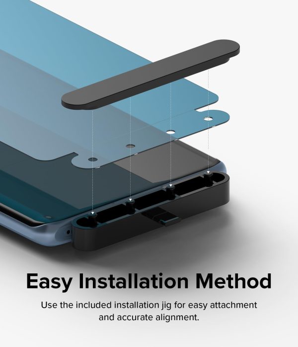 Oneplus 12R Screen Protector Guard with Easy Installation Tool | Dual Easy Film (2 Pack) Cheap