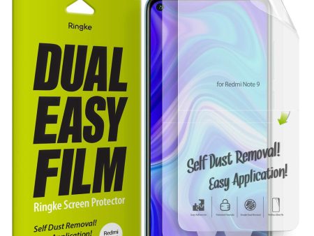 Xiaomi Redmi Note 9 Screen Protector Film| Dual Easy Full - 2 pack For Discount