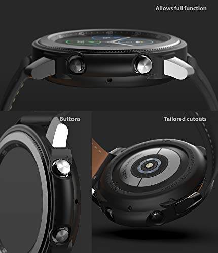 Air Sports Case Designed for Galaxy Watch 3 45mm  -  Black Fashion