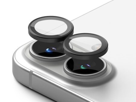 iPhone 16 iPhone 16 Plus Camera Lens Protector | Glass - Black Hot on Sale