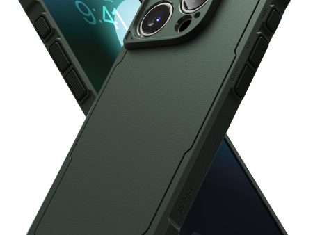 iPhone 16 Pro Max Back Cover Case | Rugged Gear Bumper - Dark Green For Cheap