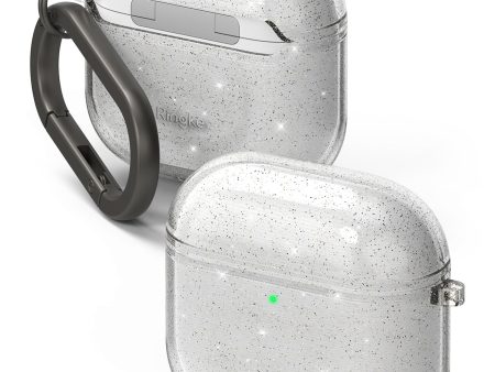 Airpods 4 Back Cover Case | Air - Glitter Clear Supply