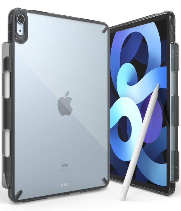 iPad Air 5   iPad Air 4 10.9  Back Cover Case | Fusion - Smoke Black Fashion