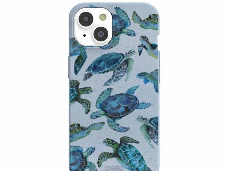 Powder Blue Underwater iPhone 14 Case on Sale