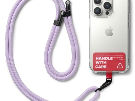 Ringke Holder Link Strap with Red Tarpaulin Tag - Purple Online now