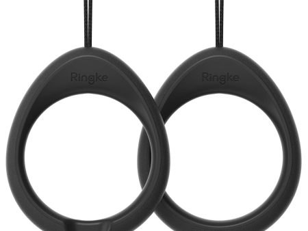 Finger Ring Strap - Black & Black Supply