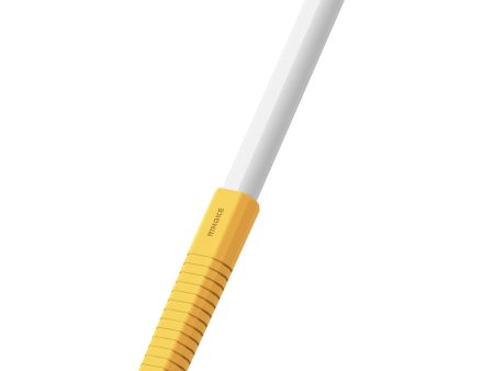 Apple Pencil Case for Apple Pencil Pro USB C   2nd   1st Generation Cover  Silicone Drafting Grip Holder  - Yellow Online Sale