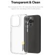 Nat Geo iPhone 15 Pro Max Back Cover Case | Crystal Clear - White Logo For Cheap