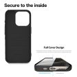 Nat Geo iPhone 15 Pro Max Back Cover Case Soft - Global Seal (Black) Fashion