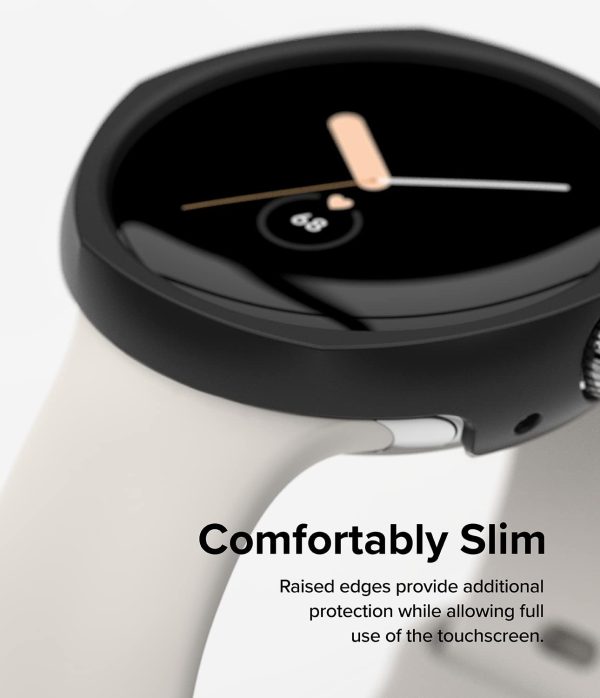 Google Pixel Watch 41mm | Air Sports - Clear & Matte Black Supply