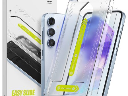 Galaxy A55 Screen Protector | Easy Slide Tempered Glass Online now