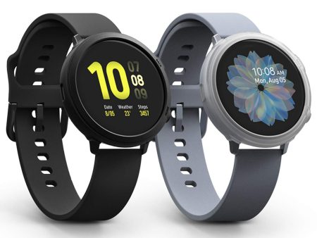 Air Sports Case Designed for Galaxy Watch Active 2 44mm - Black + Matte Clear Online Sale