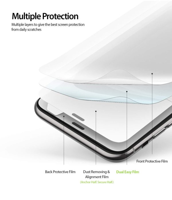 iPhone 11 Pro Screen Protector Guard | Dual Easy Full 2 Pack Online Hot Sale