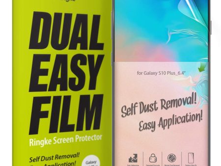 Galaxy S10+ Screen Protector Film | Dual Easy Full - 2 Pack Online Sale