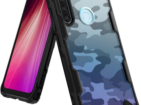 Redmi Note 8 Back Cover Case | Fusion X Design - Camo Black Discount