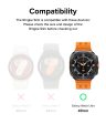 Samsung Galaxy Watch Ultra 47mm Slim Case With  Screen Protector Tempered Glass - Matte Black Supply