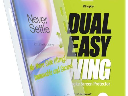 OnePlus 8 Pro Screen Protector Guard | DUAL EASY WING - 2 Pack Cheap