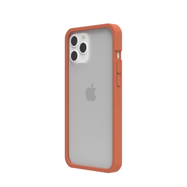 Clear iPhone 12 Pro Max Case with Terracotta Ridge Hot on Sale