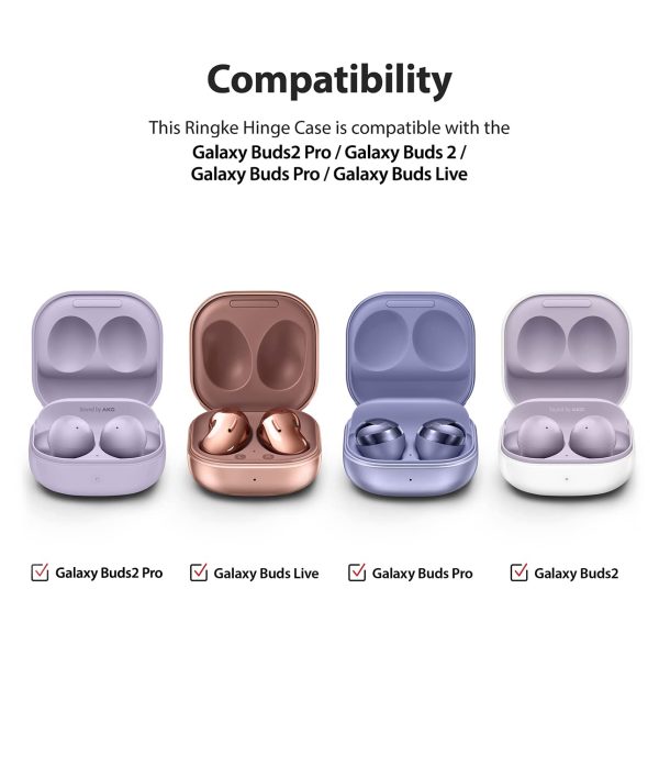 Samsung Galaxy Buds Live Buds Live Hinge case (PC) Clear Supply