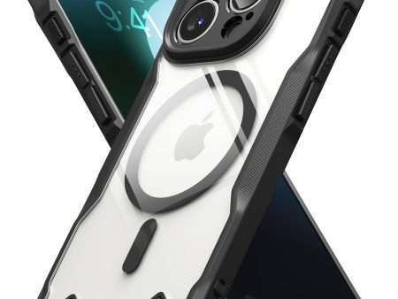 iPhone 16 Pro Back Cover case | Fusion-X Magnetic - Black Hot on Sale