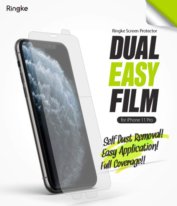 iPhone 11 Pro Screen Protector Guard | Dual Easy Full 2 Pack Online Hot Sale