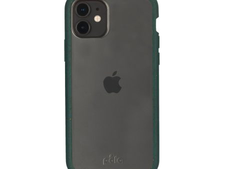 Clear iPhone 11 Case with Green Ridge For Cheap