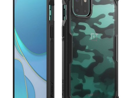 OnePlus 8T Back Cover Case | Fusion X - Camo Black Online now