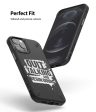 iPhone 12   12 Pro Back Cover Case | Onyx Design - Quit Talking Online