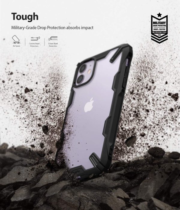 Apple iPhone 11 Back Cover Case | Fusion - X - Black Online Sale