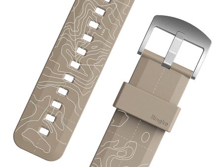 Samsung Galaxy Watch 6   6C 5 Pro  5   4   4C  Watch Lug 20mm Rubber One Bold | Watch Band -Contour Hot on Sale