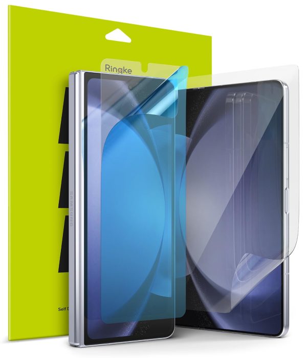 Galaxy Z Fold 5 Screen Protector Guard | DUAL EASY FILM - 1 Pack Online Sale