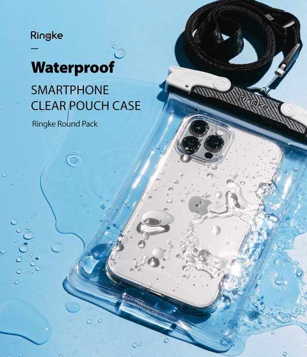 U-Fix Round WaterProof Universal Phone Case  (Large) Hot on Sale