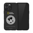 Nat Geo iPhone 16 Pro Max Back Cover Case | Metal Deco Hard Shell - Black Online