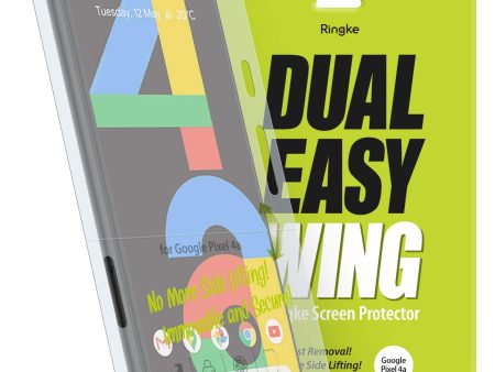 Pixel 4a 5G Screen Protector Guard | DUAL EASY WING - 2 Pack Online now