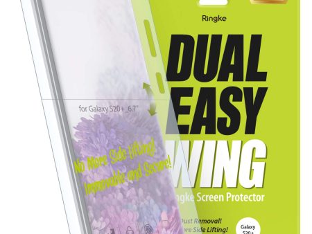 Galaxy S20 Plus Screen Protector Film | DUAL EASY WING - 2 Pack Online