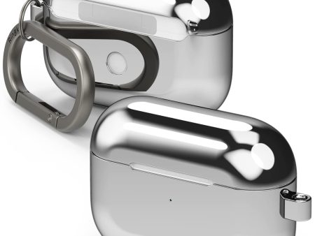 Apple AirPods Pro Stainless Steel Case Silver Cheap