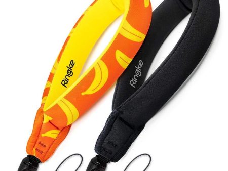 Water Proof Floating Strap | Banana + Black - 2 pack Discount