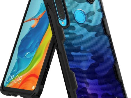 Huawei P30 Lite (Nova 4e) Back Cover Case | Fusion X - Camo Black Hot on Sale