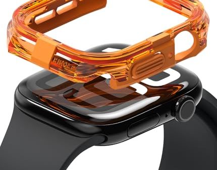 Apple Watch 10 42mm Fusion Bumper Case - Neon Orange Online now