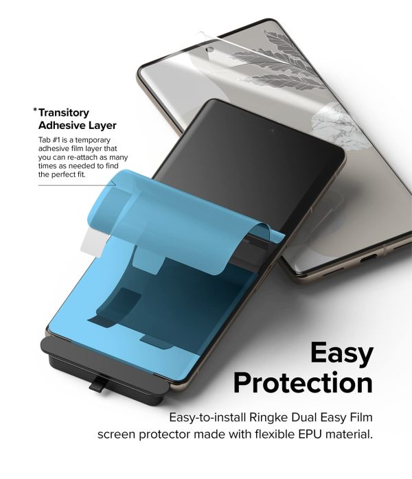 Pixel 7 Pro Screen Protector Guard | DUAL EASY FILM - 2 Pack Online Hot Sale