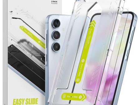 Galaxy A35 Screen Protector | Easy Slide Tempered Glass Discount