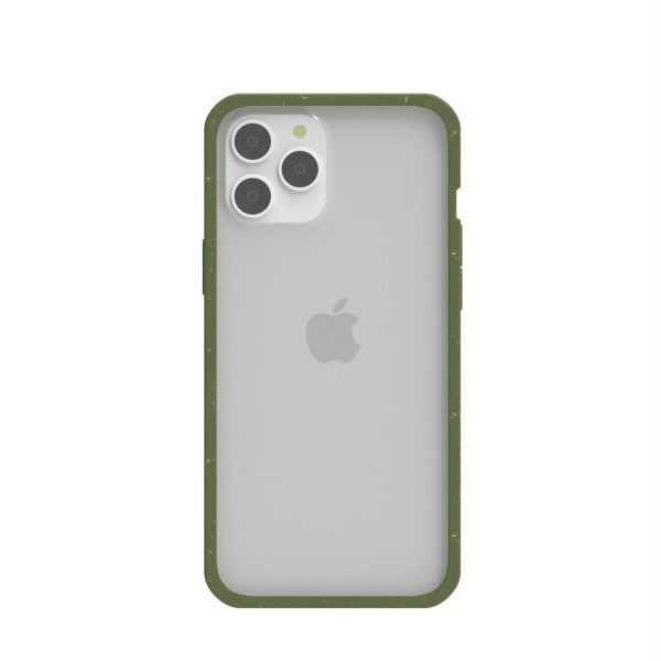 Clear iPhone 12 Pro Max Case with Forest Floor Ridge Supply